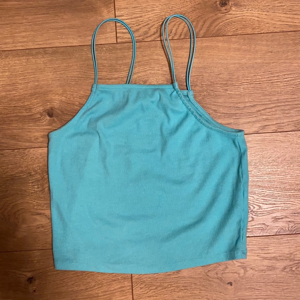 Blue tank top